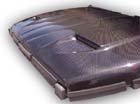 Carbon Fiber Hoods Dodge RAM 1994-01, Racing Style Hood
