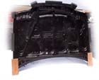 Honda Civic CRX Carbon Fiber Hoods, 1988-91, with Vents