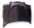 Honda Civic CRX Carbon Fiber Hoods, 1988-91, with Vents