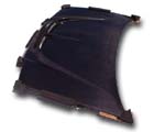 Honda Civic CRX Carbon Fiber Hoods, 1988-91, with Vents