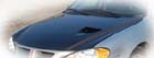 Pontiac Grand AM GT, 1999-04 Carbon Fiber Hood, Functional G-Scoop 