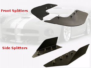 Universal Carbon Fiber  Splitters